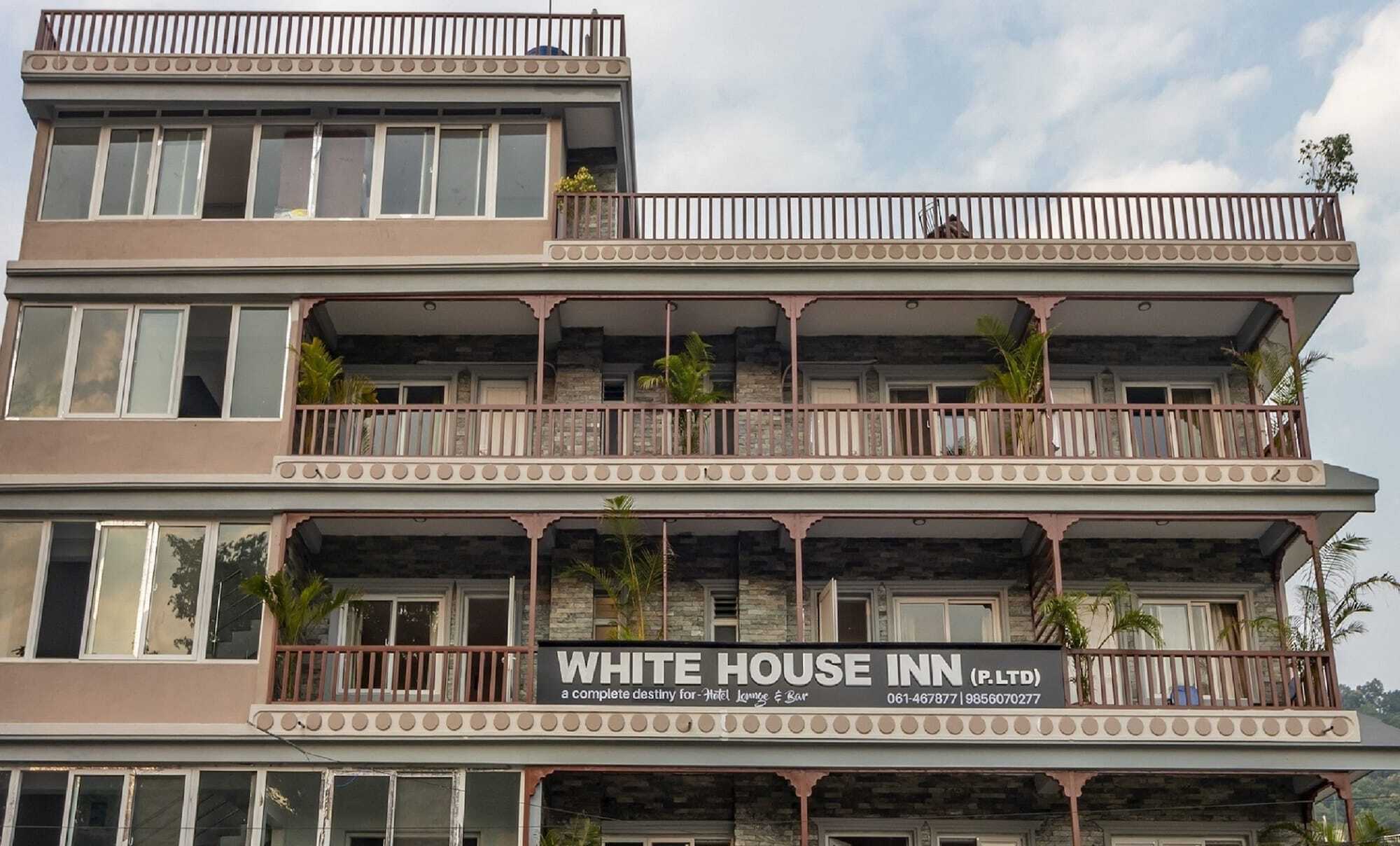 Oyo 254 White House In Hotel Pokhara Exterior photo